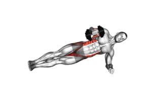 Dumbbell Side Plank Row (male) - Video Exercise Guide & Tips