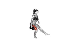 Dumbbell Single Leg Squat (VERSION 2) (female) - Video Exercise Guide & Tips