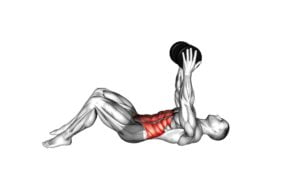 Dumbbell Straight Arm Twisting Sit-up - Video Exercise Guide & Tips