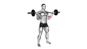 EZ-Barbell Standing Wide Grip Biceps Curl - Video Exercise Guide & Tips