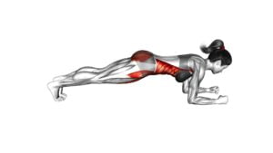 Forward Step Front Plank (female) - Video Exercise Guide & Tips