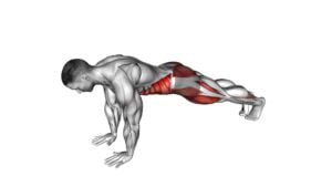 Front Plank Toe Tap (male) - Video Exercise Guide & Tips
