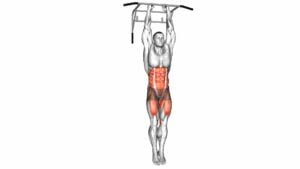 Hanging Oblique Knee Raise - Video Exercise Guide & Tips