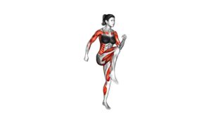 High Knee Skips (female) - Video Exercise Guide & Tips