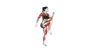 High Knee Sprints (female) - Video Exercise Guide & Tips