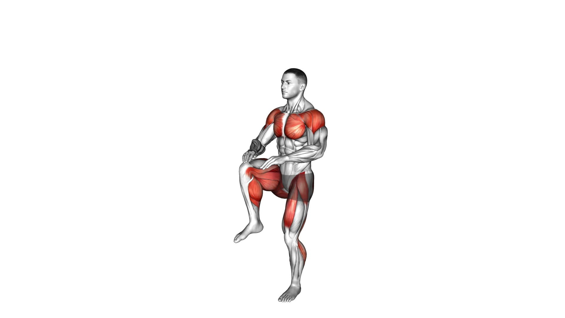 Jumping Jack High Knee (male) - Video Exercise Guide & Tips