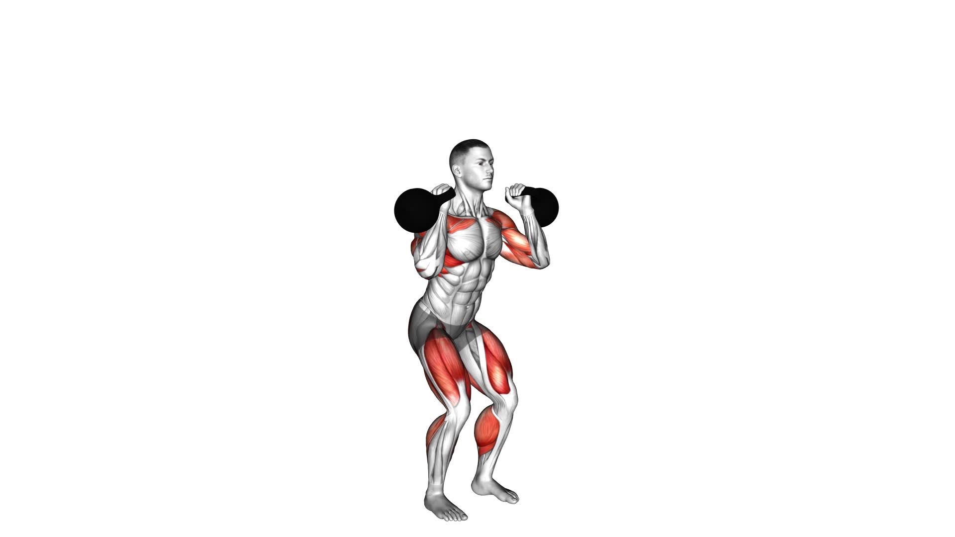 Kettlebell Clean and Jerk - Video Exercise Guide & Tips