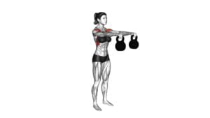 Kettlebell Front Raise (female) - Video Exercise Guide & Tips