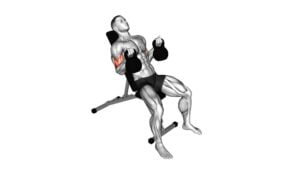 Kettlebell Incline Biceps Curl - Video Exercise Guide & Tips