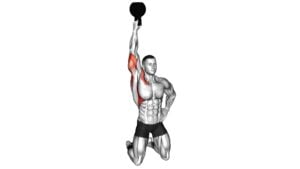 Kettlebell Kneeling One Arm Bottoms-up Press - Video Exercise Guide & Tips