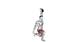 Kettlebell Single Arm Overhead Lunge - Video Exercise Guide & Tips