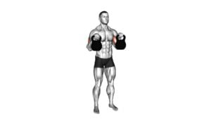 Kettlebell Standing Reverse Curl - Video Exercise Guide & Tips