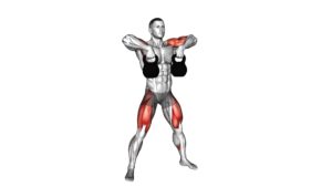 Kettlebell Sumo Deadlift With High Pull (Male) - Video Exercise Guide & Tips