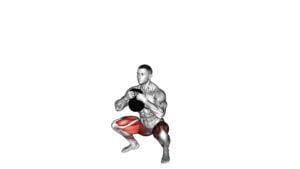 Kettlebell Sumo Squat (male) - Video Exercise Guide & Tips