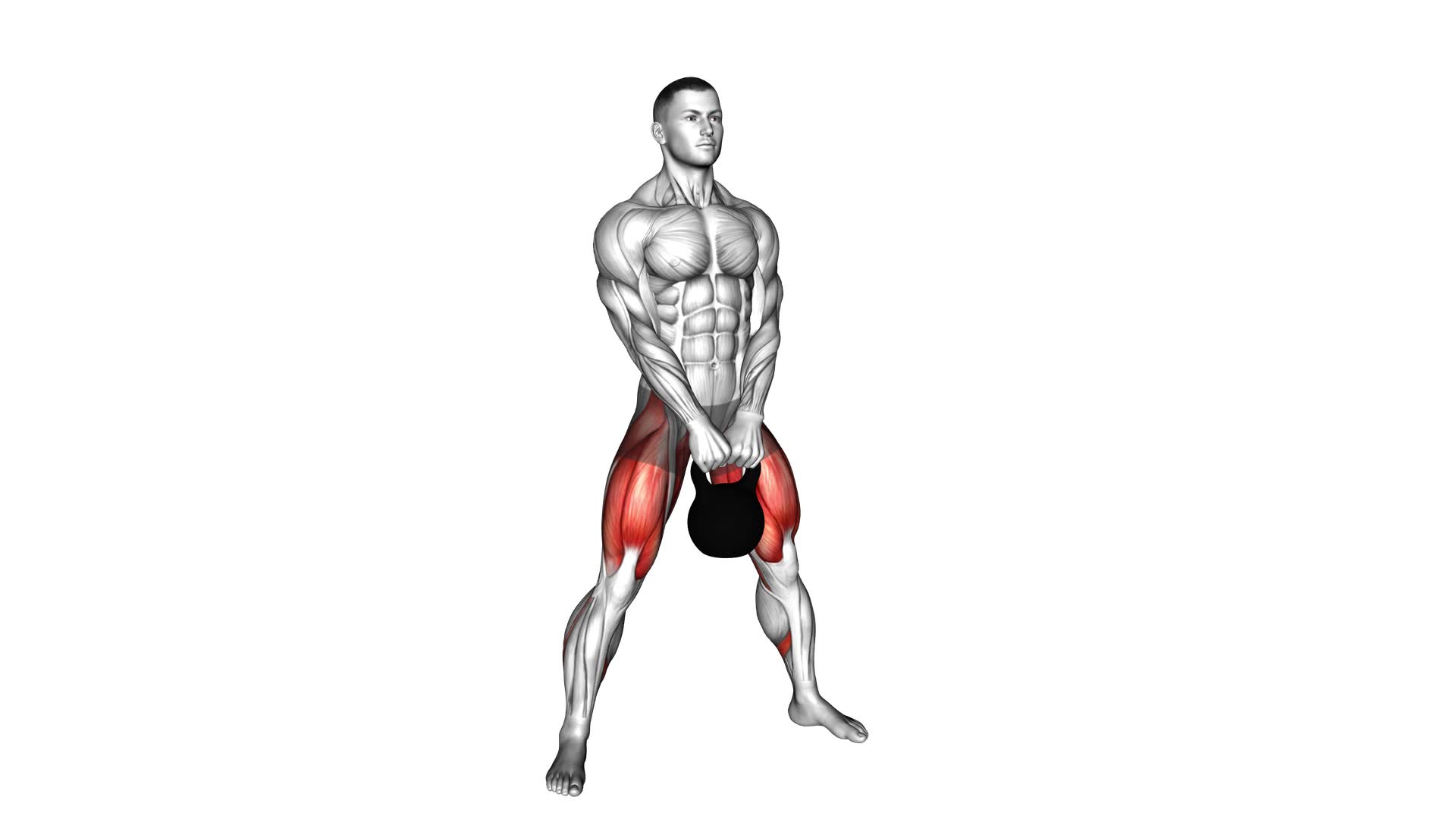 Kettlebell Sumo Squat (VERSION 2) - Video Exercise Guide & Tips