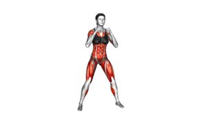 Knee Raise Torso Twist Punch (female) - Video Exercise Guide & Tips