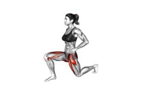 Kneeling Hip Flexor Stretch (female) - Video Exercise Guide & Tips