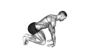 Kneeling Reverse Palm Nudges (male) - Video Exercise Guide & Tips