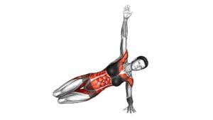 Kneeling Side Plank Twist (female) - Video Exercise Guide & Tips