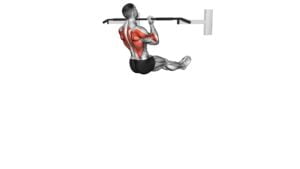 L Sit Chin-up (male) - Video Exercise Guide & Tips
