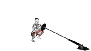 Landmine Front Squat - Video Exercise Guide & Tips