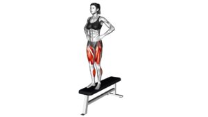 Lateral Step-up (female) - Video Exercise Guide & Tips