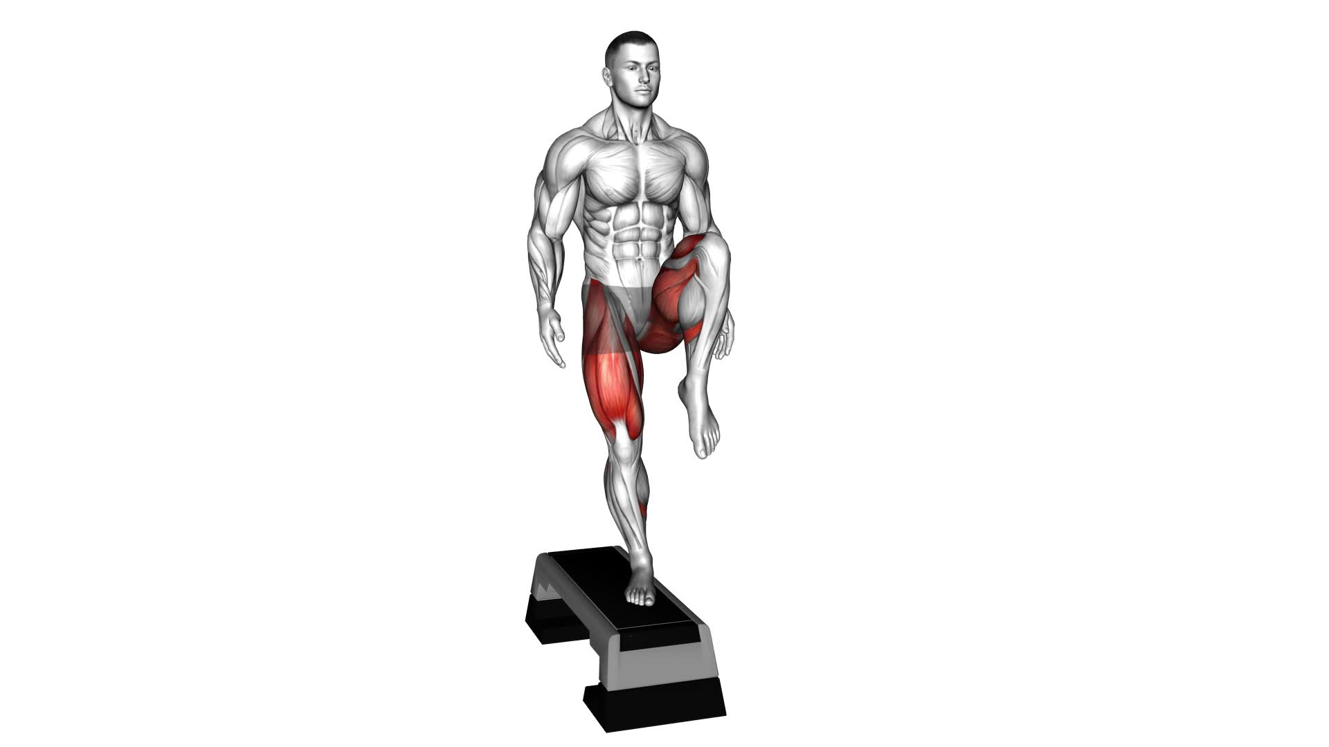 Lateral Step-Up: Boost Your Workout With Knee Drive