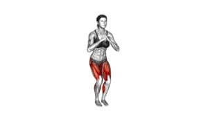 Lateral Tap in Squat Position (female) - Video Exercise Guide & Tips