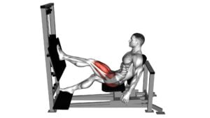 Lever Horizontal One Leg Press - Video Exercise Guide & Tips