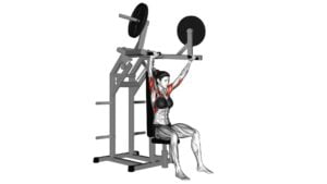 Lever Military Press (Plate Loaded) (Female) - Video Exercise Guide & Tips