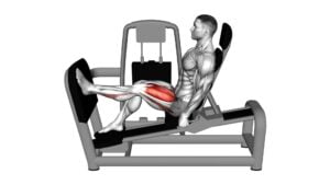 Lever Seated Single Leg Press (VERSION 2) - Video Exercise Guide & Tips