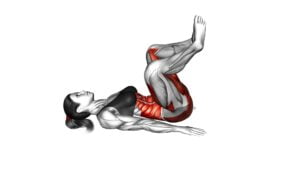 Lying Butterfly Leg Raise (female) - Video Exercise Guide & Tips