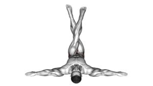 Lying Criss Cross Legs - Video Exercise Guide & Tips