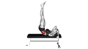 Lying Flat Hip Raise (female) - Video Exercise Guide & Tips
