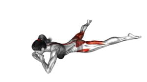 Lying Floor Abduction Adduction (female) - Video Exercise Guide & Tips