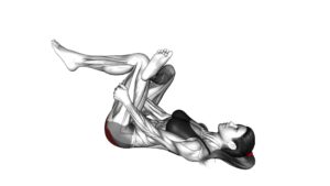 Lying Glute Stretch (female) - Video Exercise Guide & Tips