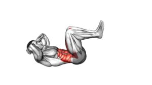 Lying Knee Tuck (male) - Video Exercise Guide & Tips