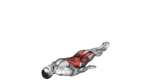 Lying Leg Circle Hip Raise (male) - Video Exercise Guide & Tips