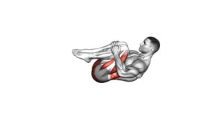 Lying Lower Back Knee to Chest (male) - Video Exercise Guide & Tips