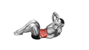 Lying Obliques Crunch (VERSION 2) (male) - Video Exercise Guide & Tips