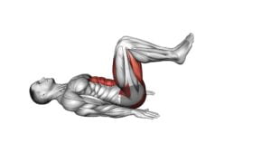 Lying Reverse Leg Extension (male) - Video Exercise Guide & Tips