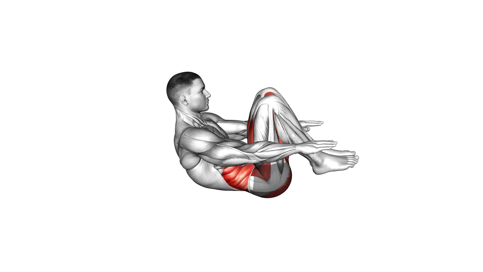 Lying Tuck-up (male) - Video Exercise Guide & Tips