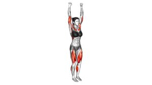 Marching on Spot Press (female) - Video Exercise Guide & Tips