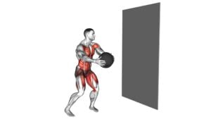 Medicine Ball Rotary Throw (male) - Video Exercise Guide & Tips