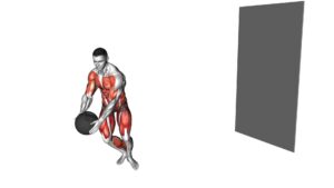 Medicine Ball Step Behind Rotational Throw - Video Exercise Guide & Tips