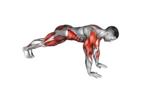 Mountain Climbers Shoulder Tap (male) - Video Exercise Guide & Tips