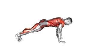 Plank Side Kick Through (male) - Video Exercise Guide & Tips