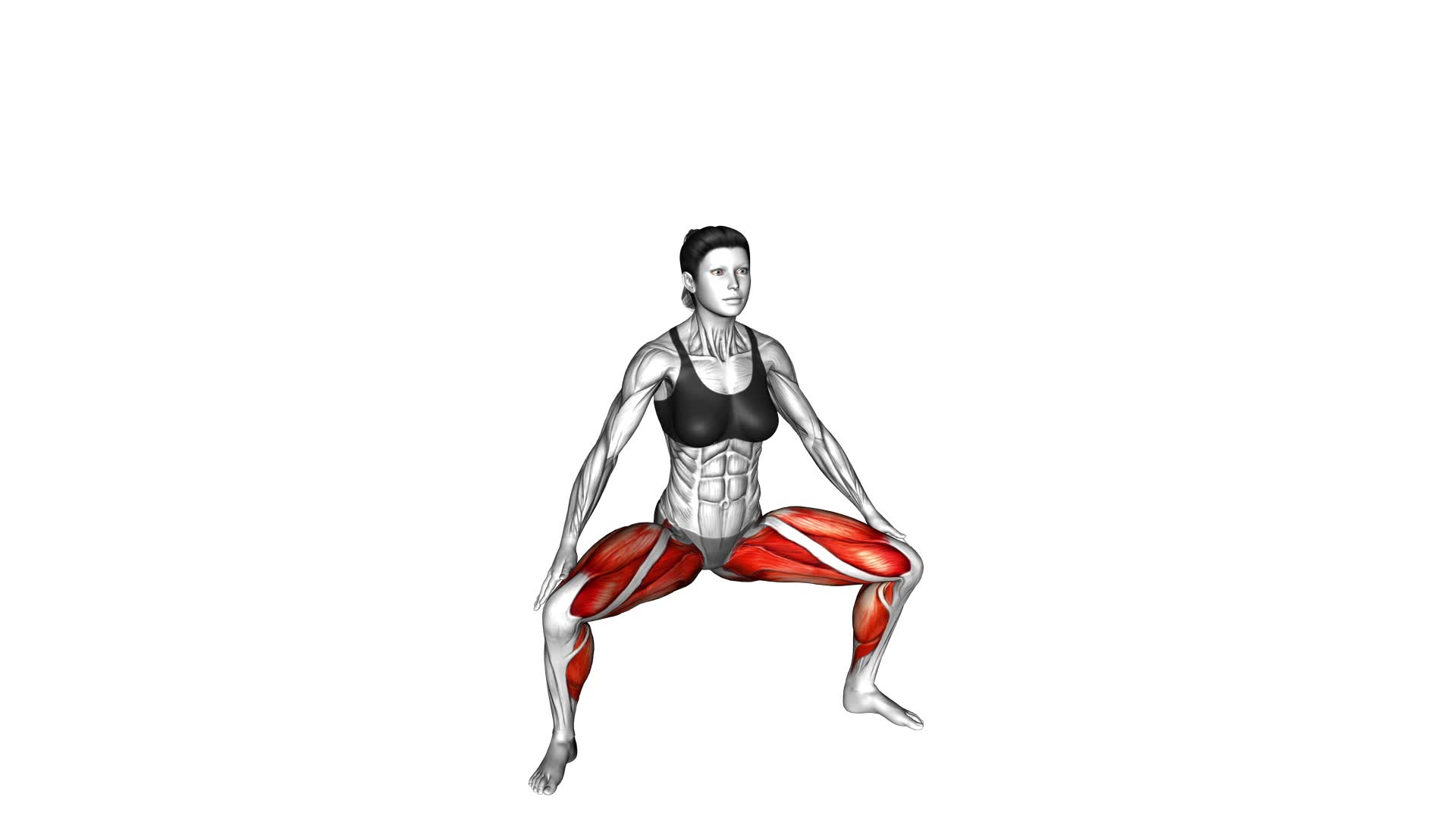 Plyo Squat (female) - Video Exercise Guide & Tips