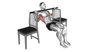 Pull up With Bent Knee Between Chairs - Video Exercise Guide & Tips