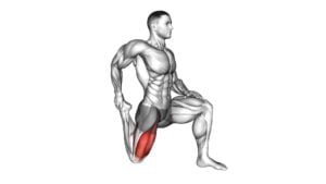 Quadriceps Stretch (Male) - Video Exercise Guide & Tips